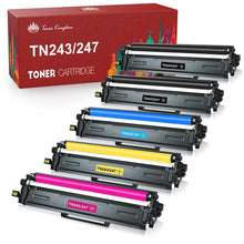 Load image into Gallery viewer, Brother TN247 TN243 Toner Cartridge -5 Pack
