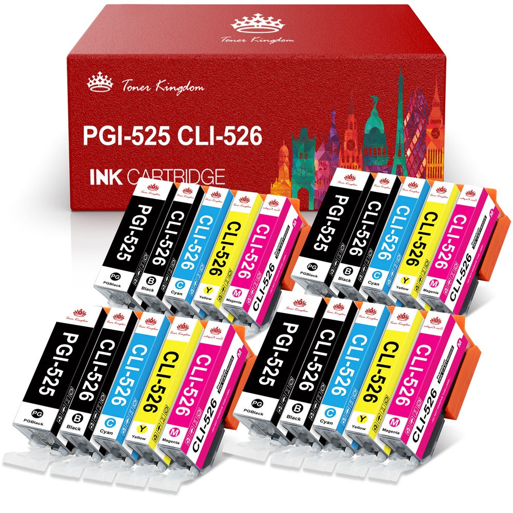 Canon PGI-525 CLI-526 ink Cartridge -20 Pack