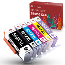 Load image into Gallery viewer, Canon PGI-580XXL CLI-581XXL ink Cartridge -6 Pack
