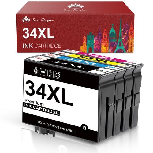 Epson 34XL Ink Cartridge -4 Pack