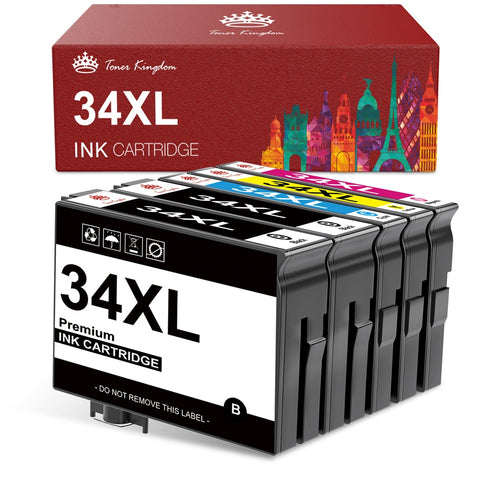 Epson 34XL Ink Cartridge -5 Pack
