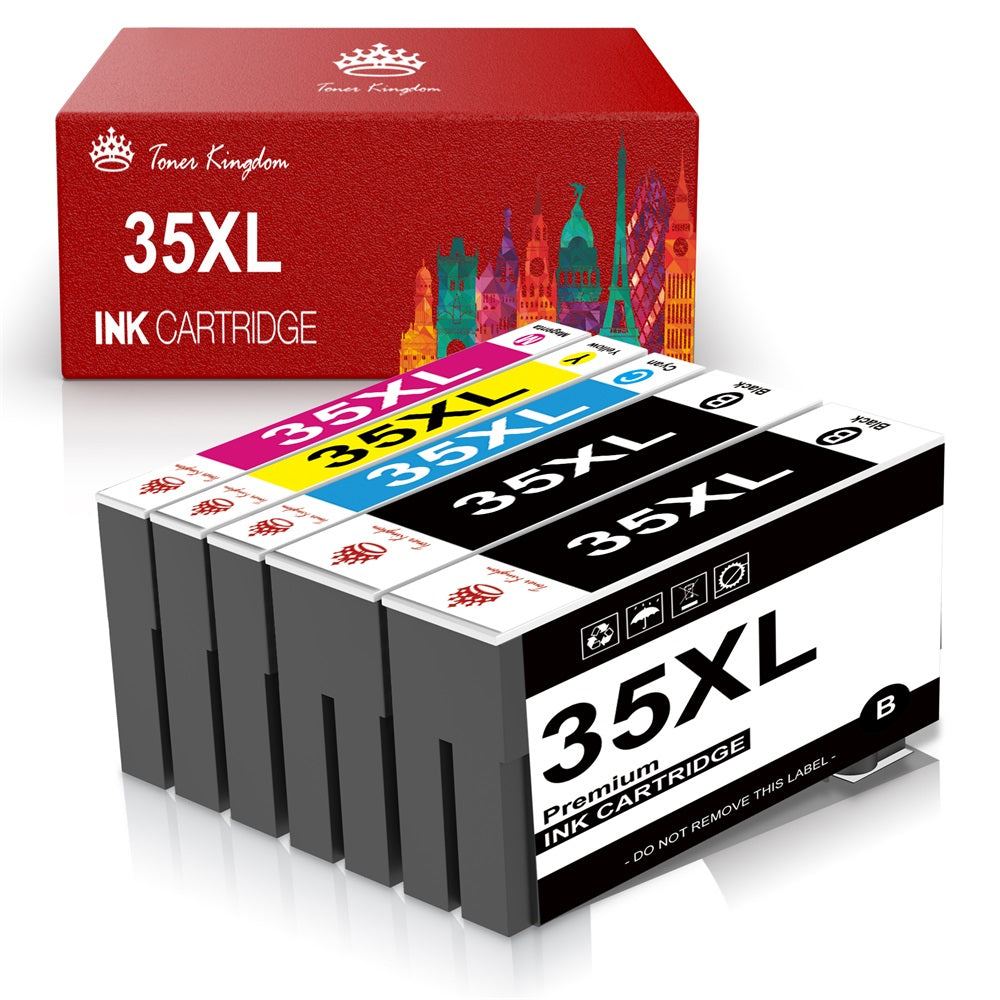 Epson 35XL multipack compatible ink cartridges BCMY - high capacity