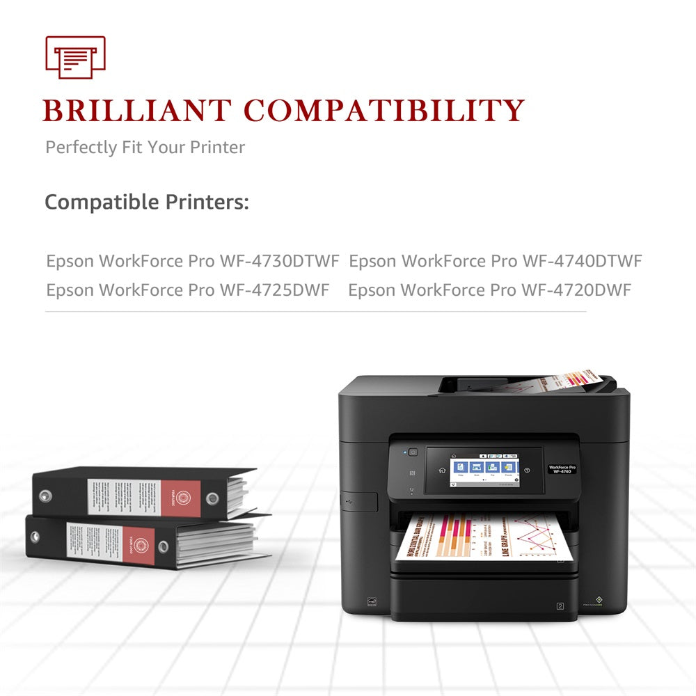 Compatible Epson 35XL Ink Cartridge Colour Mixed Multipack [10 Pack]  BK/C/M/Y