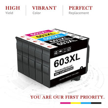 Lade das Bild in den Galerie-Viewer, Epson 603 603XL ink Cartridge -4 Pack
