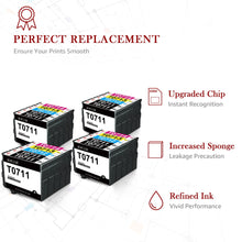 Load image into Gallery viewer, Compatible Epson T0715XL T0711 Ink Cartridge - 20 Pack
