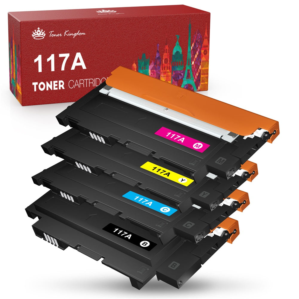 HP 117A Toner Cartridge -4 Pack