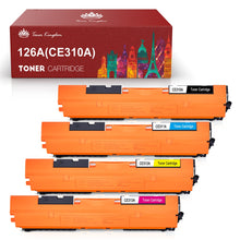 Load image into Gallery viewer, HP 126A(CE310A) Toner Cartridge -4 Pack
