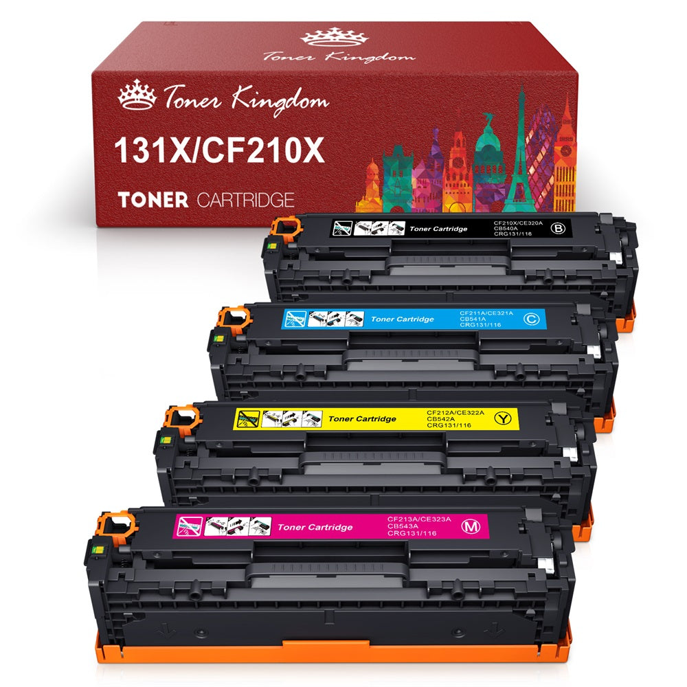 HP 131 CF210 Toner Cartridge -4 Pack