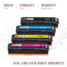 Load image into Gallery viewer, HP 201X CF400X Toner Cartridge -4 Pack
