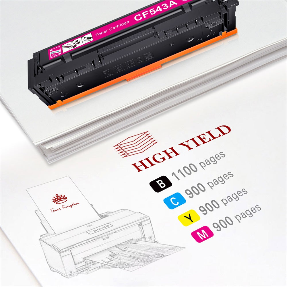 203X (CF540X) Toner Cartridge Compatible with