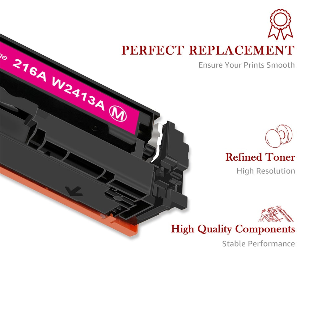 Compatible HP 216A W2410A Toner Cartridge -4 Pack – Toner Kingdom