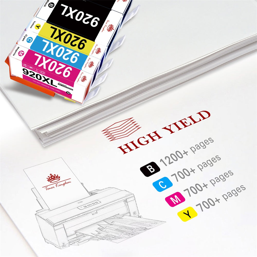 MOOHO 6pk Kompatible Für HP 920XL 920 XL Druckerpatrone Tintenpatrone Officejet 6500a 6500 7500a 7500 6000 S039p0ba MOOHO 6pk Kompatible Für HP 920XL 920 XL Druckerpatrone Tintenpatrone Officejet 6500a 6500 7500a 7500 6000 S039p0ba