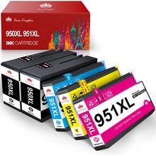 Load image into Gallery viewer, HP 950XL 951XL ink Cartridge-5 Pack
