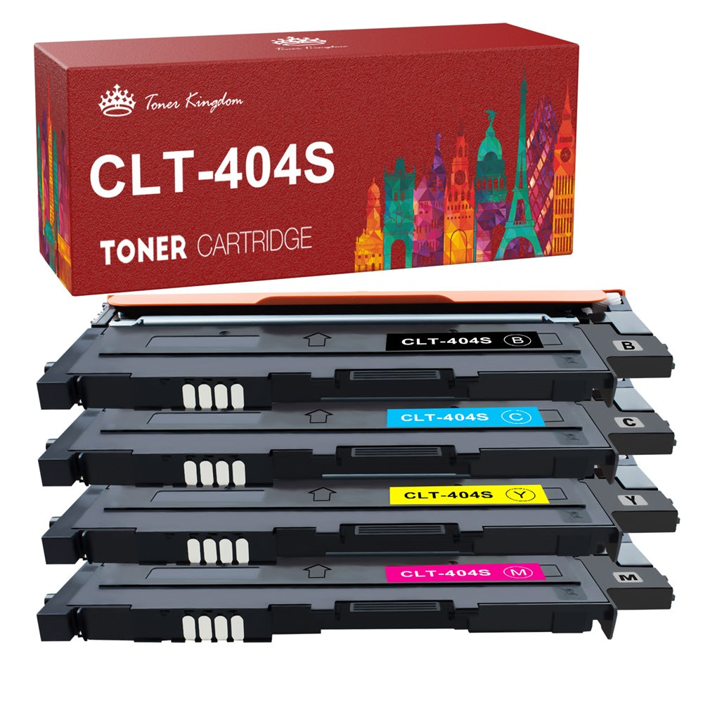 Samsung CLT-404S Toner Cartridge -4 Pack