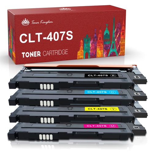  Samsung CLT-4072S Toner Cartridge -4 Pack